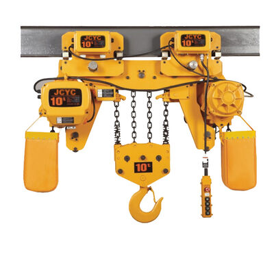 10ton Heavy duty Electric Chain Hoist with motor trolley