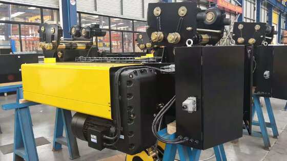 Modular 18m 80t Lifting Electric Crane Hoist M5 Traveling