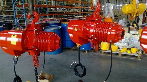 Thin Walled Light Aluminum Alloy Shell Electric Chain Hoist with 220V-690V Power Supply for High Strength Lifting