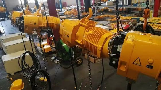 Thin Walled Light Aluminum Alloy Shell Electric Chain Hoist with 220V-690V Power Supply for High Strength Lifting