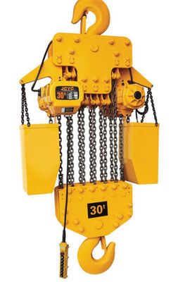 Type électrique construction de grue à chaînes de 30 T se soulevant avec le crochet