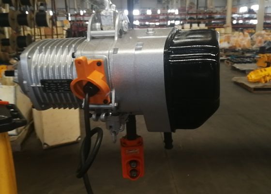 3t Capacité électrique de levage de chaîne avec coque en alliage d'aluminium léger et dispositif de freinage magnétique pour une hauteur de levage personnalisable